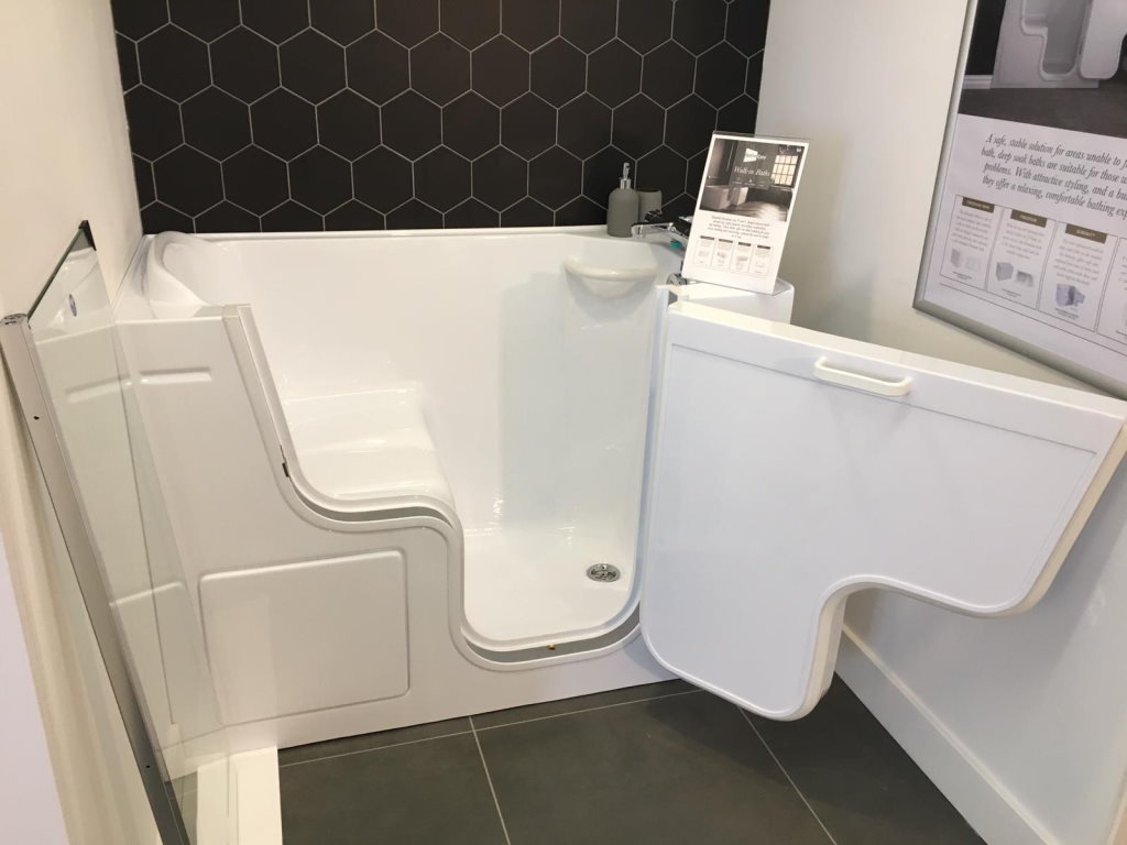 Stand alone bathtub as an example of Luxury Bathrooms we install in Tamworth bathrooms